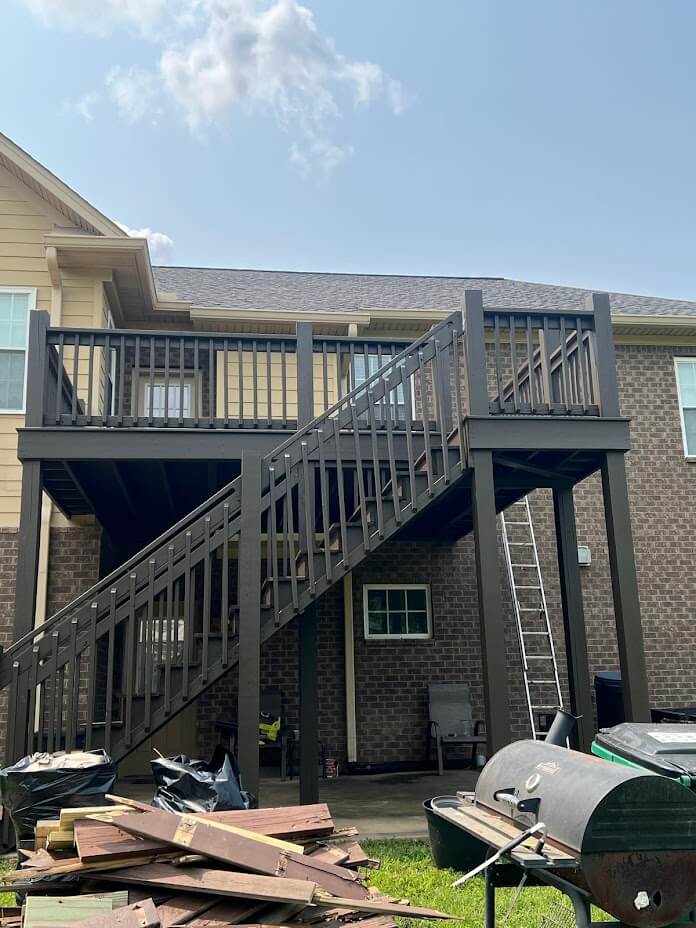 Custom Staircase  deck in nashville
