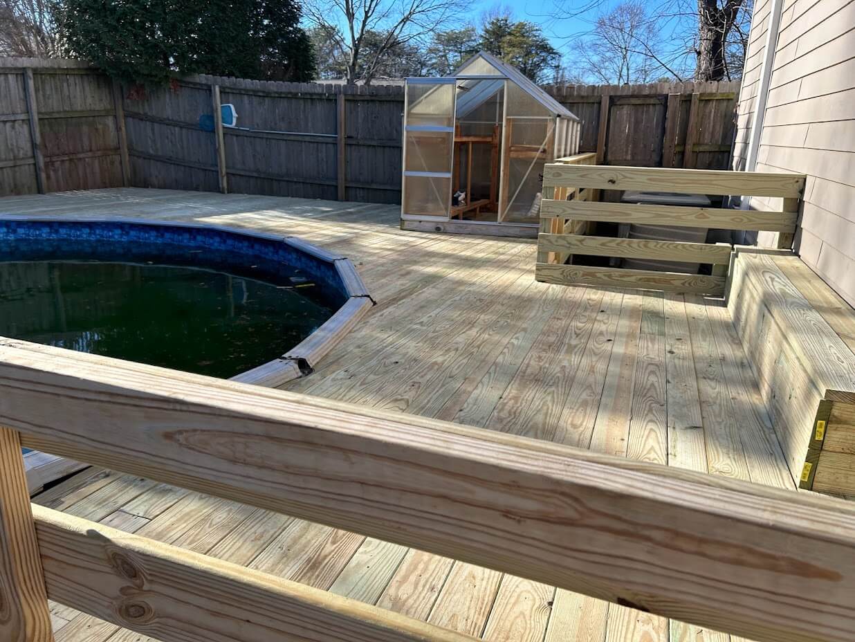 Poolside Deck in nashville