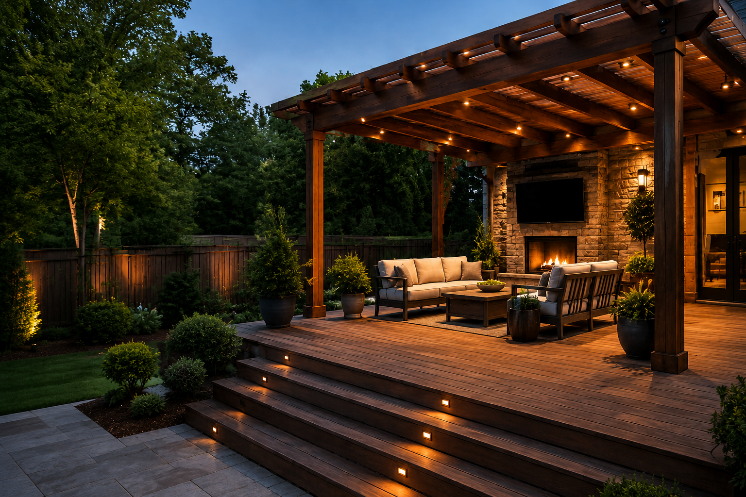 Deck and pergola construction Nashville TN